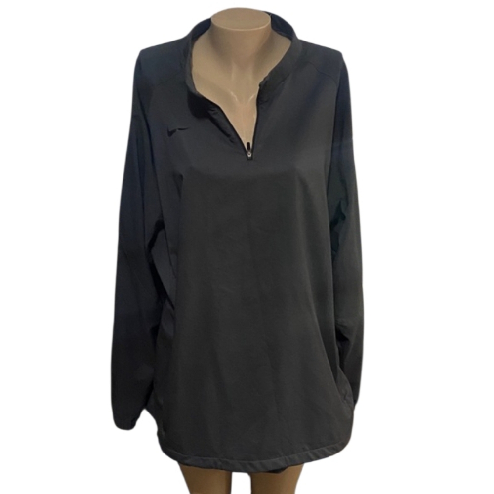 Nike Charcoal Quarter-Zip Pullover